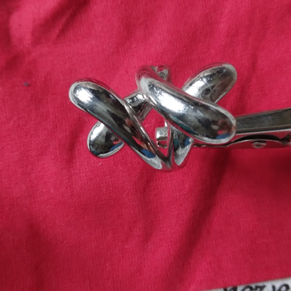 925 double X ring